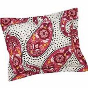 New in Package - Pottery Barn PBTeen Retro Paisley Flanged Sham, Hippie 1960s